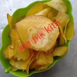 Keripik Singkong Asin Gurih.