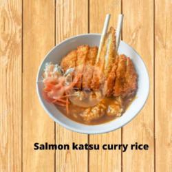 Salmon Katsu Curry Rice