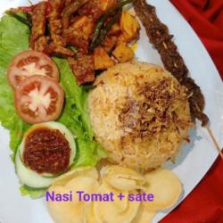 Nasi Tomat   Sate