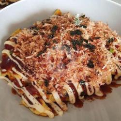 Okonomiyaki Xtra Telur (beef)