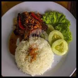 Ayam Bakar  Paha Biasa  Nasi