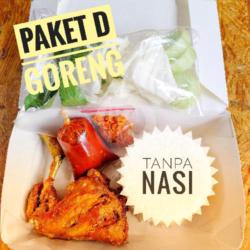 Paket D / Ayam Goreng