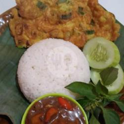 Nasi Sambel Tauco   Dadar Telur