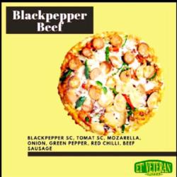 Pizza Blackpapper Beef