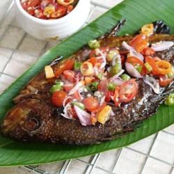 Ikan Baronang Bakar M