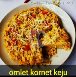 Omlet Kornet Keju