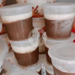 Puding Coklat Vla Vanila