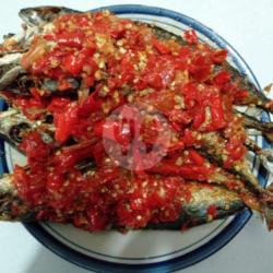 Nasi Ikan Kembung Cabe Merah