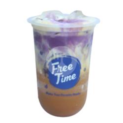 Latte Taro Ice Coffee (regular)