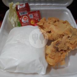 Nasi Ayam Crispy( Dada)