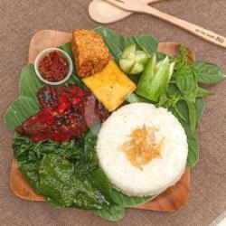 Paket Nasi Ayam Bakar Rica