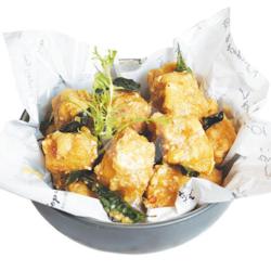 Salted Egg Tofu