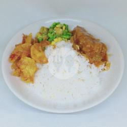 Paket Nasi Tuna Keripik Kentang   Tumisan