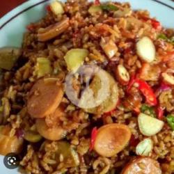 Nasi Goreng Sosis   Ayam Masak Mentega