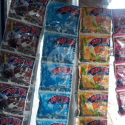 Pop Ice(coklat,mangga,strawberry,permen Karet,vanila Latte)