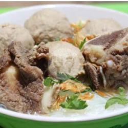 Bakso Jumbo Daging Kriwil( Kuah Pedas/tidak Pedas)