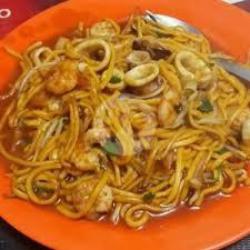 Mie Aceh Goreng Cumi   Udang