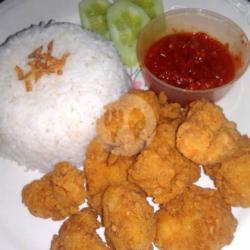 Paket Nasi Ayam Fillet Krispy