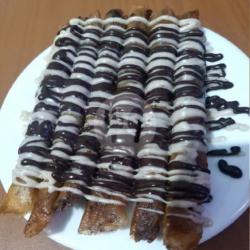 Coklat Aroma/choco Roll Free Topping (10 Pcs)