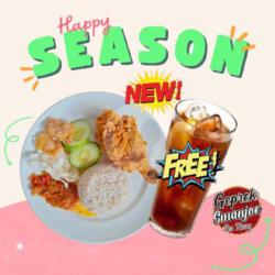 Ayam Geprek Paha Bawah