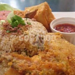 Nasi Goreng   Ayam Crispy