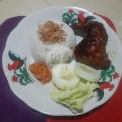 Nasduk Ayam Bakar   Lalapan