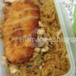 Bihun Goreng Pedas Katsu