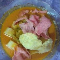 Lontong Sayur Padang Biasa