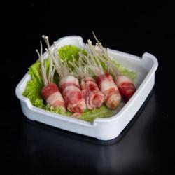 Beef Belly Rolled Enoki ( Raw 5pc)