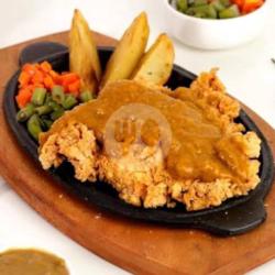 Chicken Crispy Steak Brown Saos