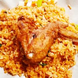 Nasi Goreng Diatas Ada Sayap Crispy