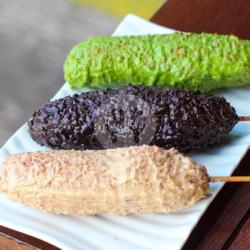 Corndog Mozarella Toping Coklat (medium)