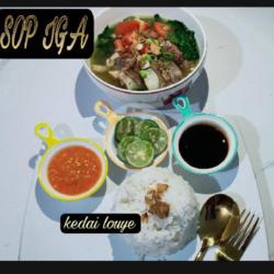 Sop Iga   Nasi