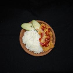 Nasi Geprek Tempe