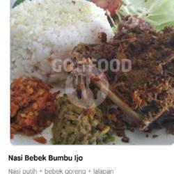 Nasi Bebek Bumbu Ijo