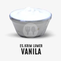 Topping Es Krim Lumer Vanila