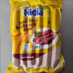 Nidia Sosis Sapi Bakar Mini 500gr