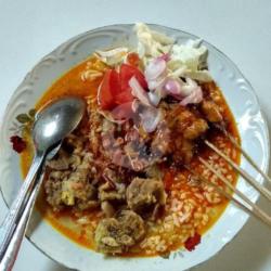 Nasi Gule Sate   Es Teh