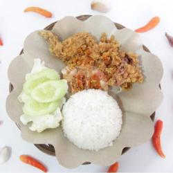 Paket Nasi Ayam Geprek Kol Goreng