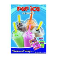 Pop Ice Rasa Coklat / Taro / Vanila Blue / Mangga