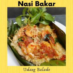 Nasi Bakar Udang Balado