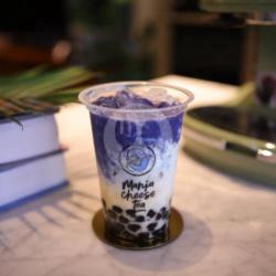 Midnight Blue - Cheese Cream   Boba