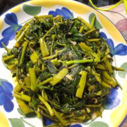 Kangkung Daun Pepaya Tumis