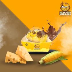 Surabi Jagung Coklat Keju Spesial