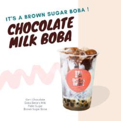 Chocolate Milk Boba