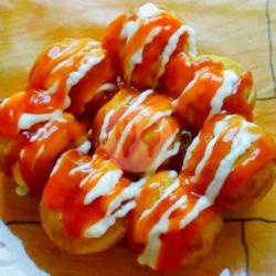 Takoyaki Telor Puyuh   Es ( Random )