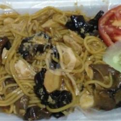 Mie Nyemek Jamur Pedas Mantab