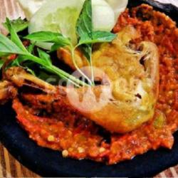 Ayam Penyet Kremes Sambal Matah