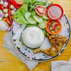 Paket Ayam Bakar Nasi Paha