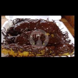 Pisang Crispy Coklat Susu Porsi Kenyang